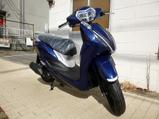 HONDA リード125 ナイトタイドブルーメタリック